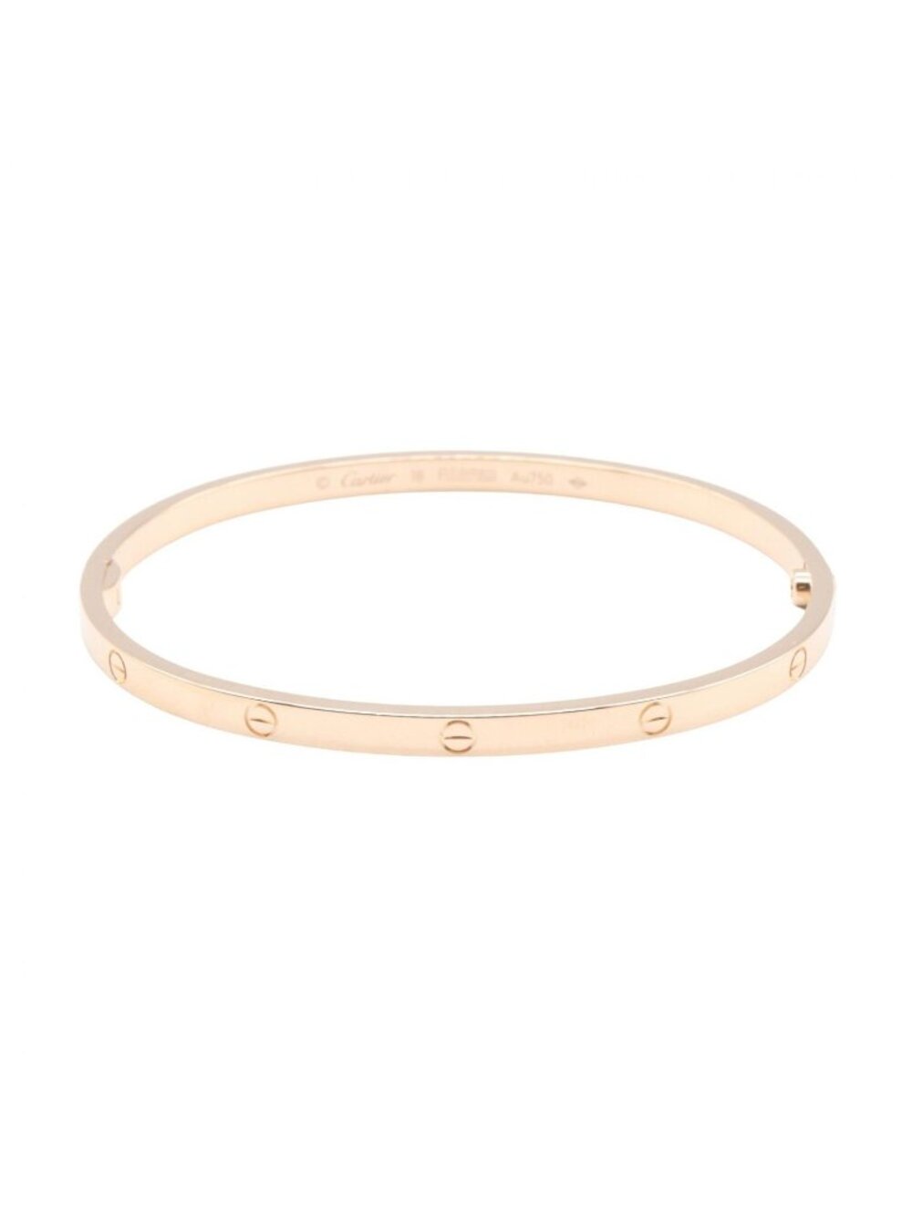 Cartier Bracelet SM 17 18k Pink Gold Love